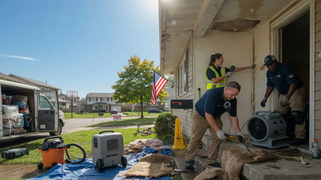 Water Damage Restoration in Hettick, IL near me